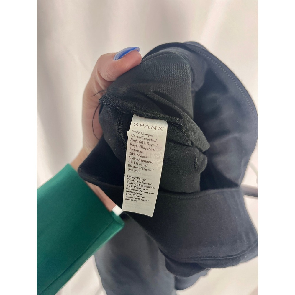SPANX Black Boot-Cut Flare Pants - Picture 5 of 7